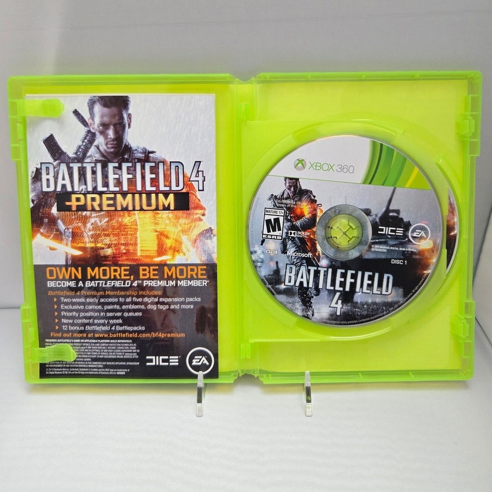 Battlefield 3 & 4 (W/ China Rising DLC) Bundle - Xbox 360 - Complete CIB 2 Games - Picture 10 of 16
